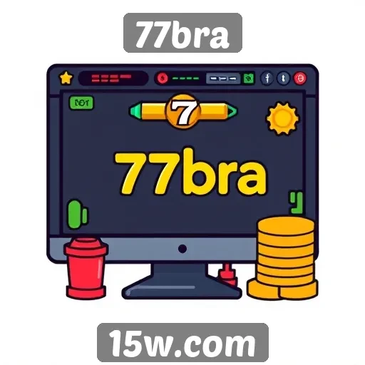 Interface amigável do 77bra potencializa a jogabilidade